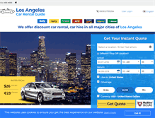 Tablet Screenshot of losangelescar.com